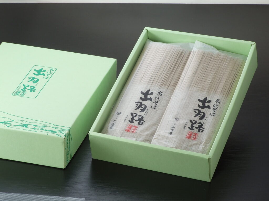 乾麺ギフト出羽路【５把　化粧箱入り】 [3,348円]