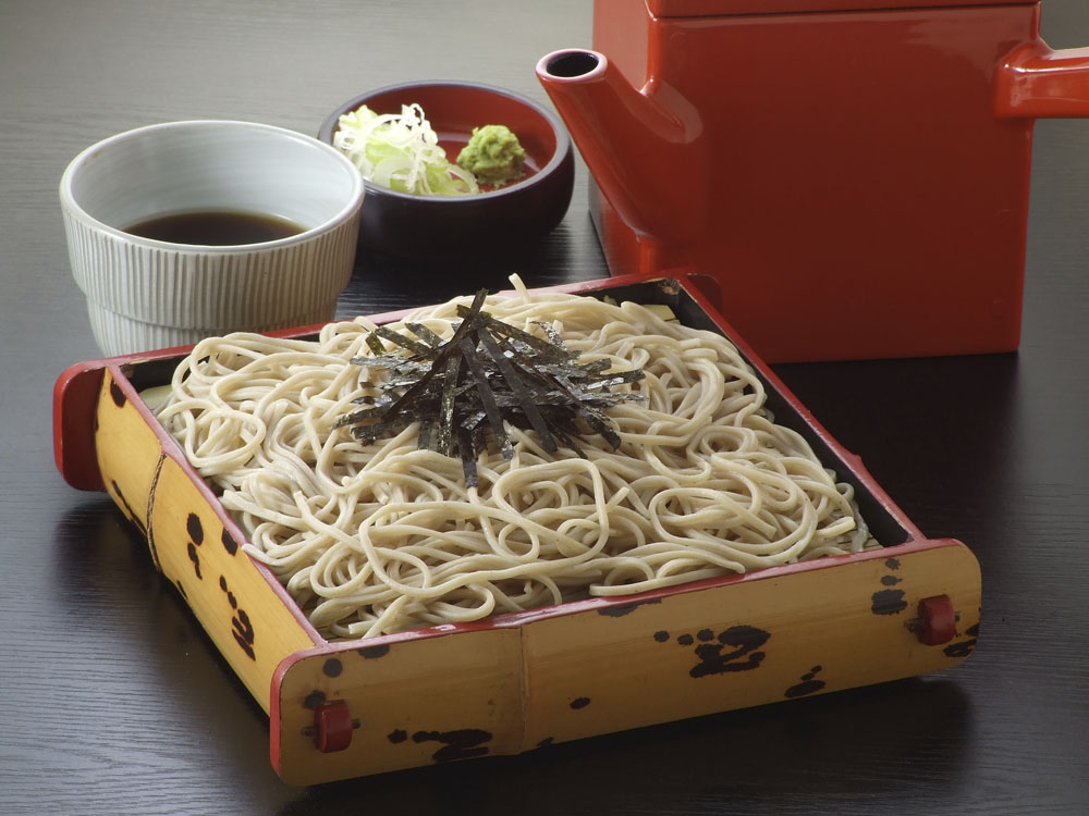 ざるそば1100円 - 