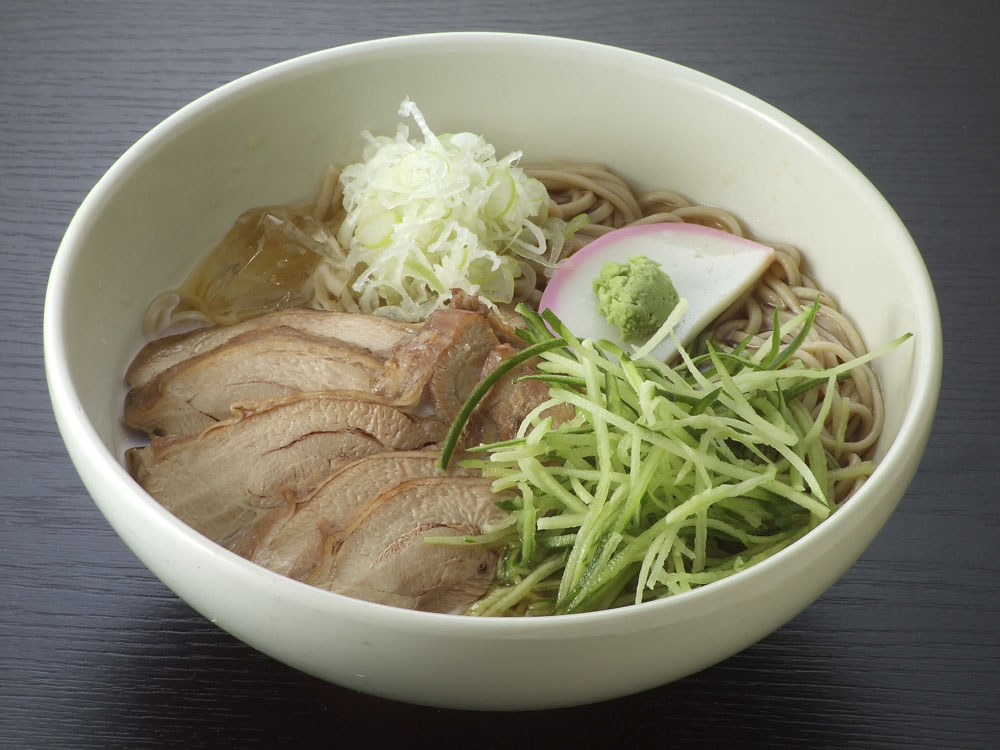 冷し鳥そば1320円 - 