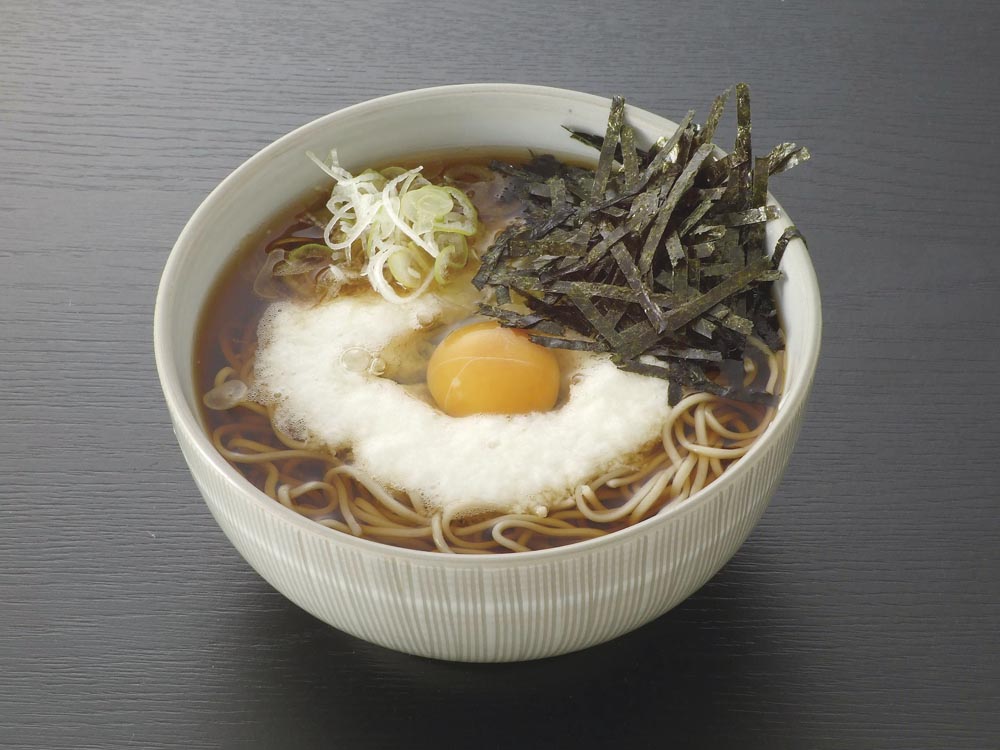 山かけそば1320円 - 