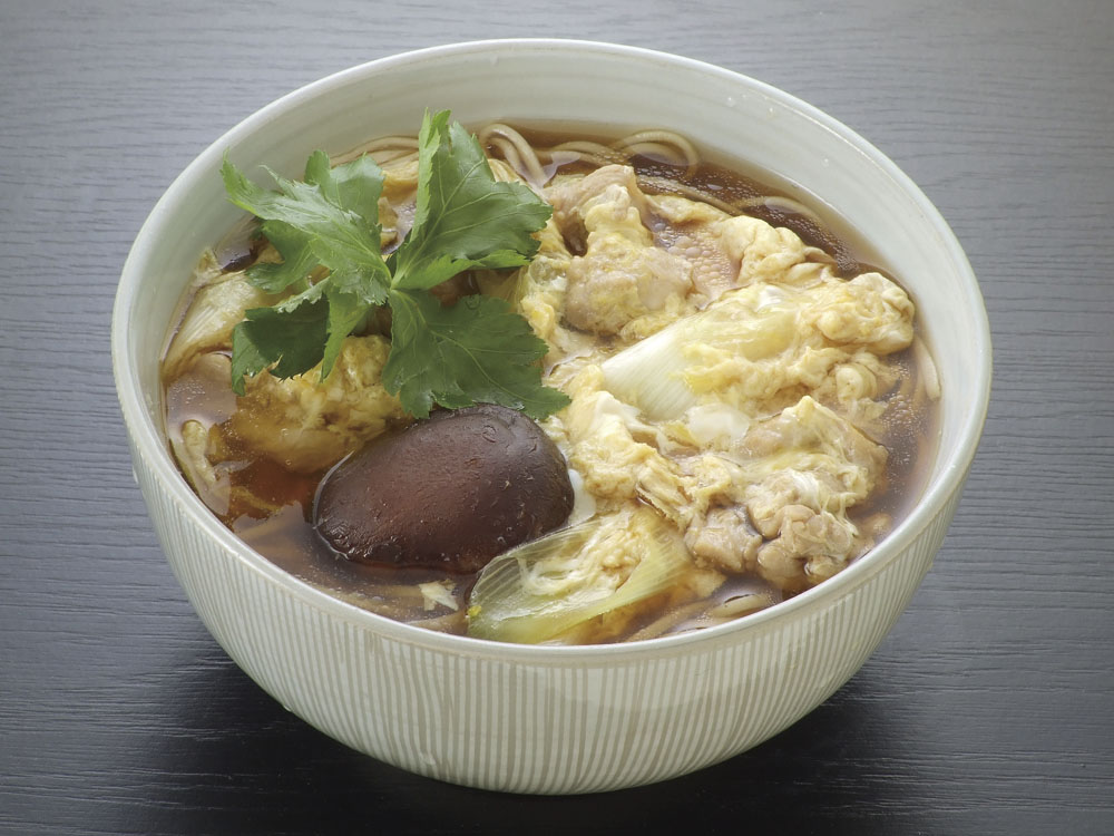 親子そば1375円 - 